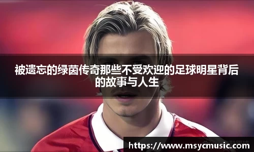 被遗忘的绿茵传奇那些不受欢迎的足球明星背后的故事与人生